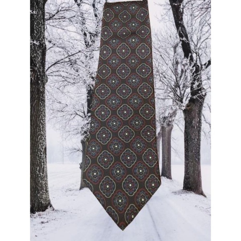 Christian Dior Abstract tie